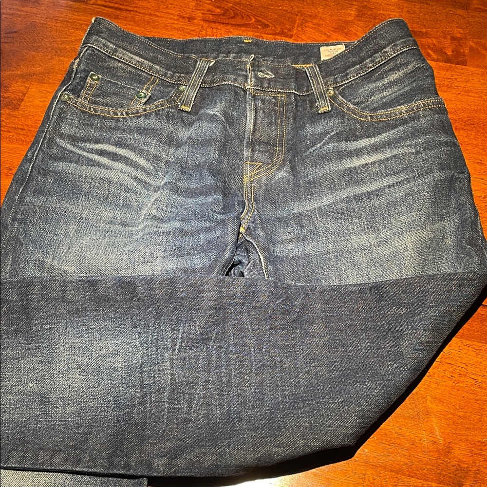 Levi's Women's Straight Leg Jeans - Dark Blue
